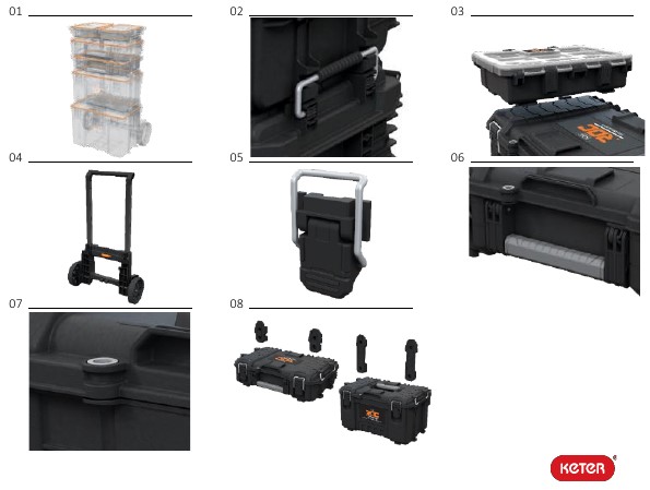 ROC Мобильная система PRO GEAR SYSTEM Gen 2.0 (17212618)