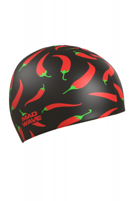 Силиконовая шапочка Mad Wave Spicy M0553 29 0 01W черный