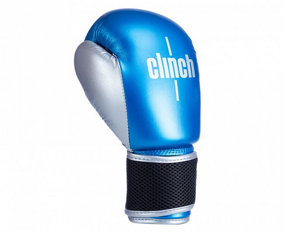 Перчатки боксерские Clinch Kids C127 сине-серебристый