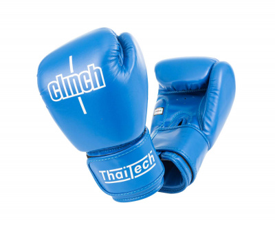 Перчатки боксерские Clinch Muay Thai C170 синий