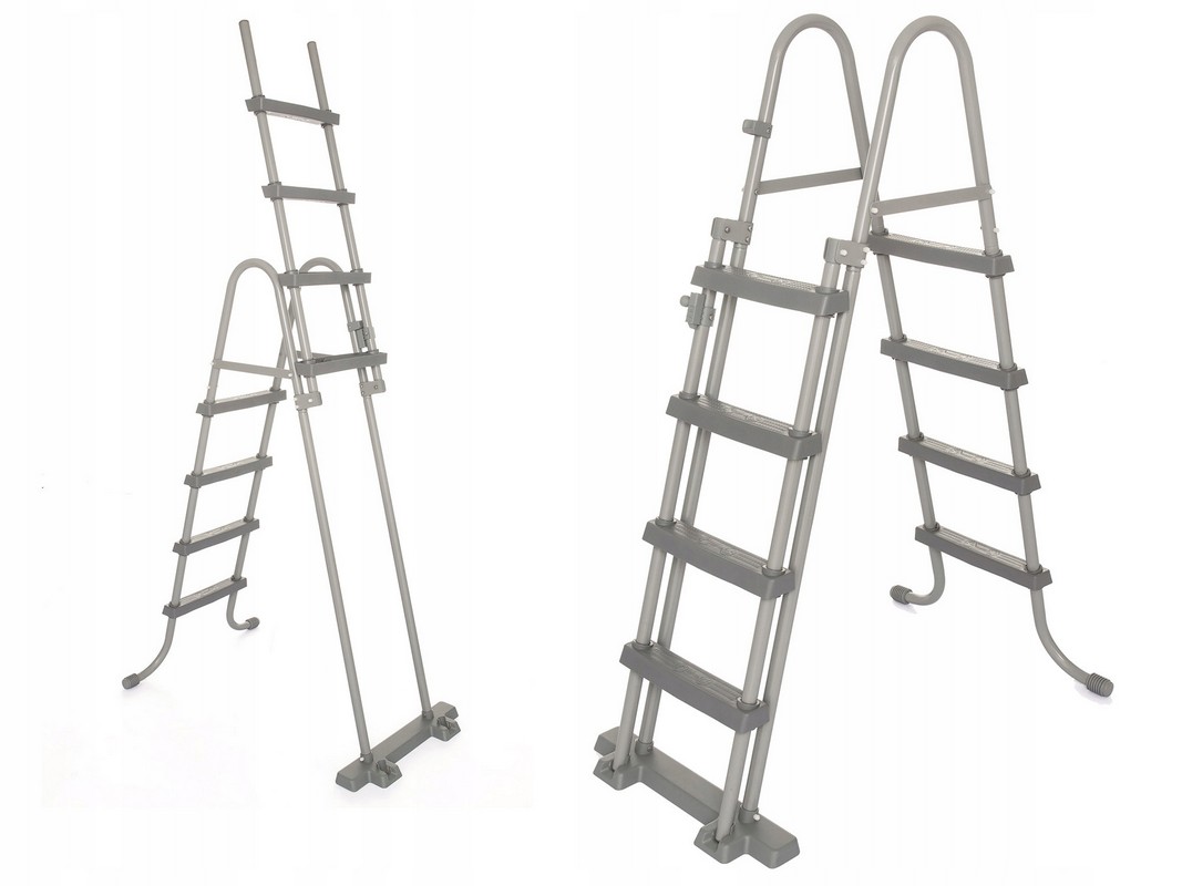 Каркасный бассейн круглый 488х122см Bestway Power Steel Swim Vista Series 56725 Ротанг