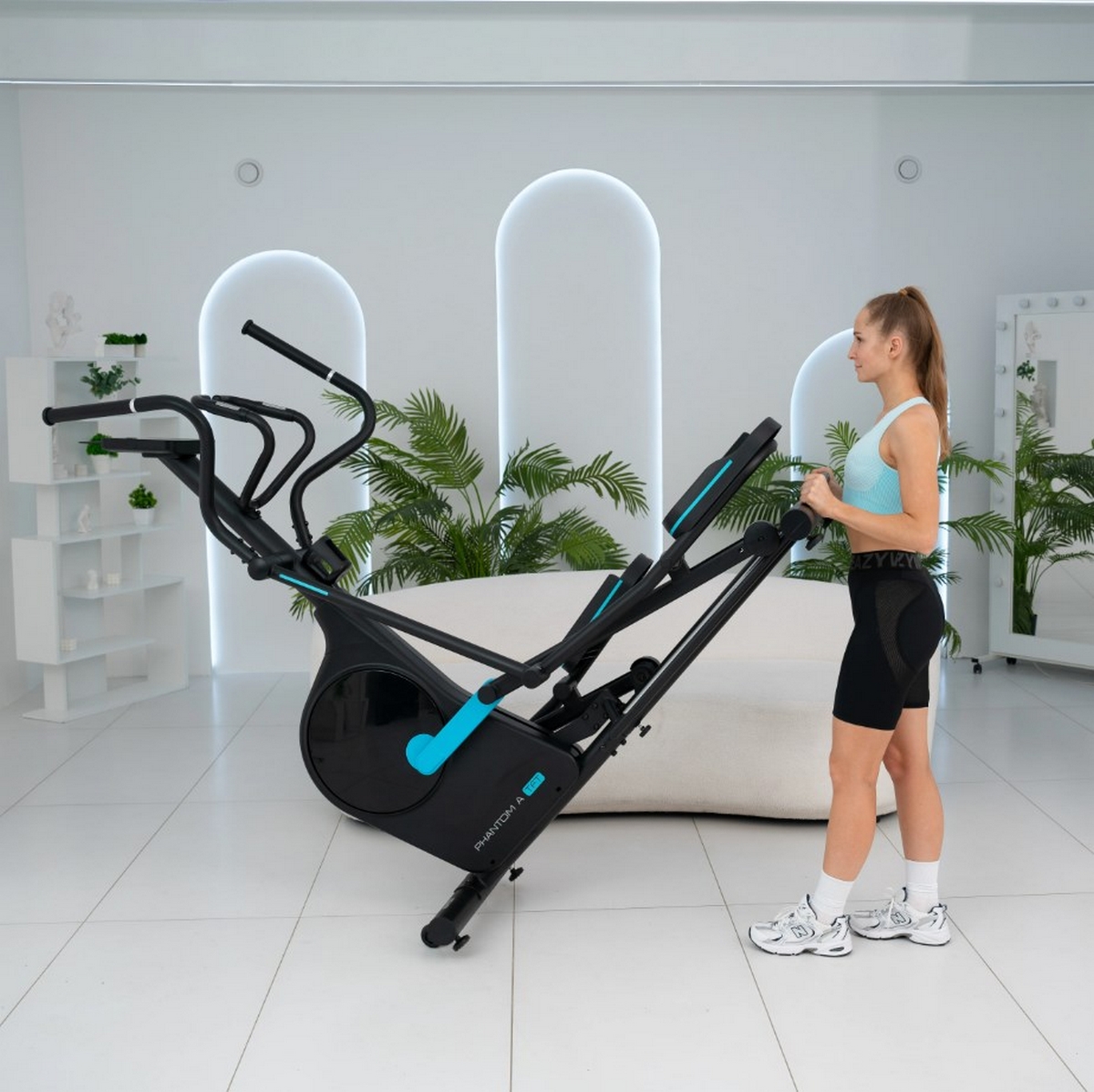 Эллиптический тренажер домашний Oxygen Fitness PHANTOM A TFT
