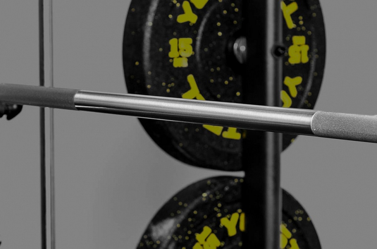 Гриф для штанги мужской YouSteel Competition bar, 20 кг, L220 см, D50мм, хром