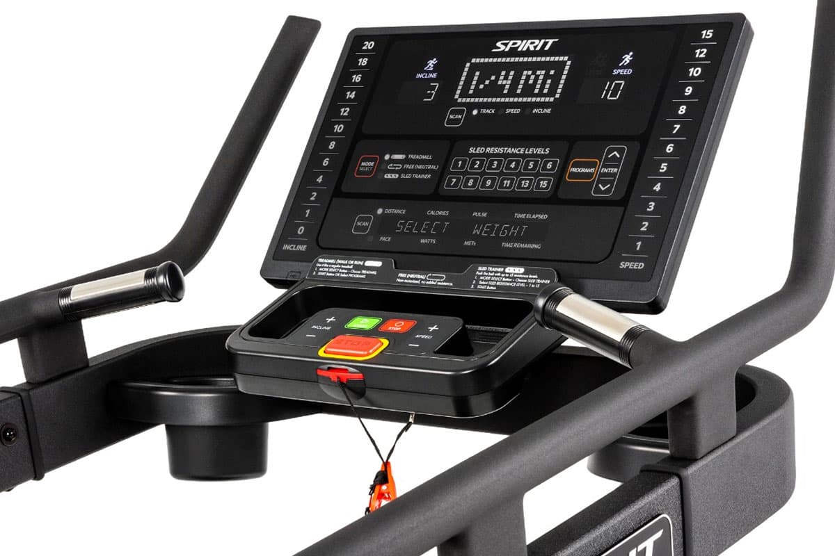 Беговая дорожка с реечным полотном SPIRIT CTSBS900