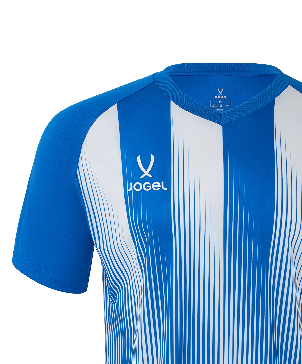 Футболка игровая Jogel CAMP Striped Jersey, синий\белый