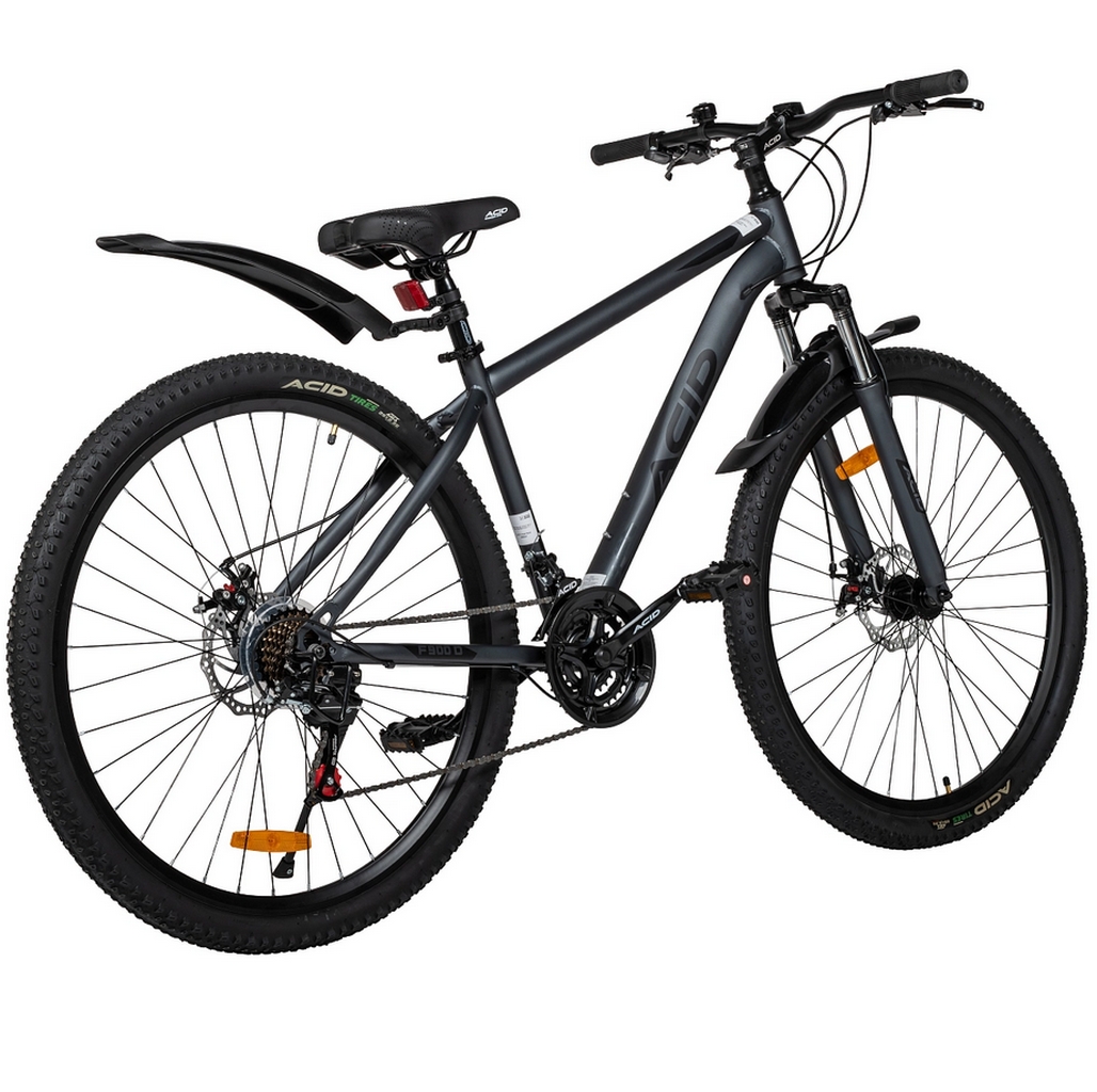 Велосипед 29" ACID F 900 D 2026 056301 Gray Flat\Black