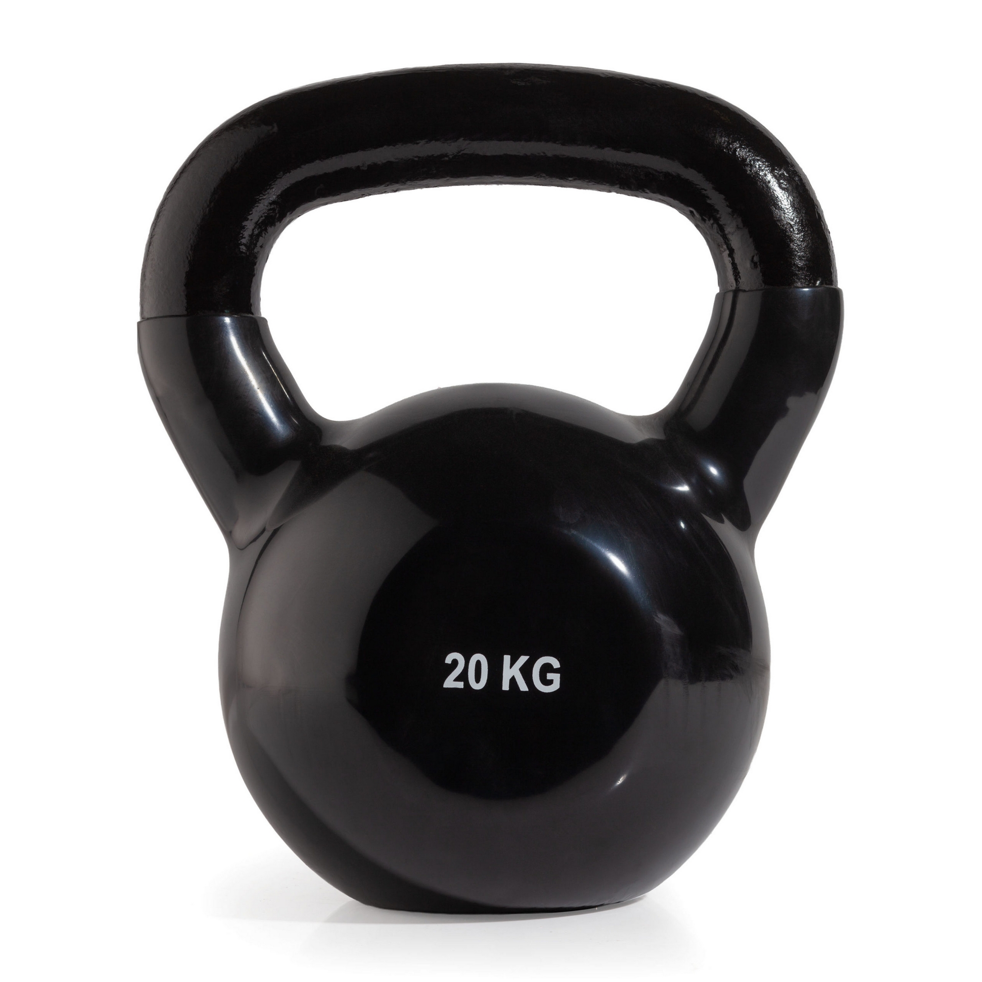 Гиря чугунная винил 20 кг (модель: К-4) VictoryFit VF-KV200