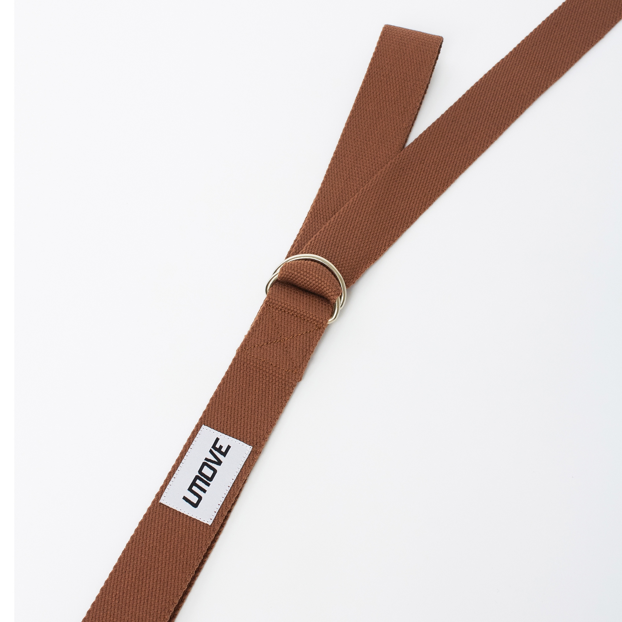 Ремень для йоги 240 см UMOVE Yoga Stretching Strap HG\YS24-CB\00-00-00 кофейный