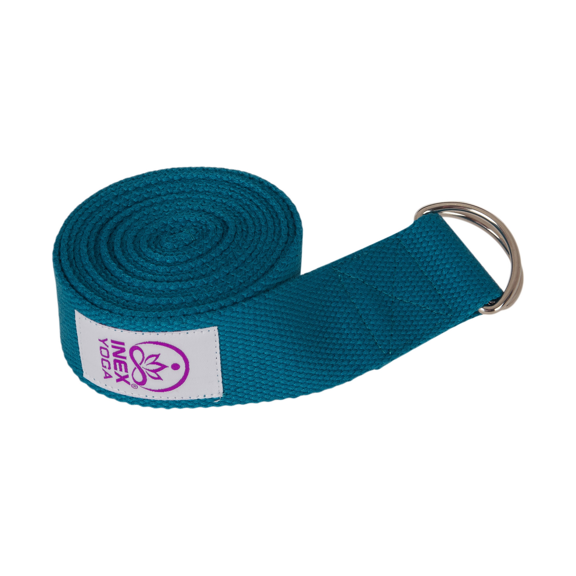 Ремень для йоги Inex Stretch Strap YSTRAP-GE изумрудно-зеленый