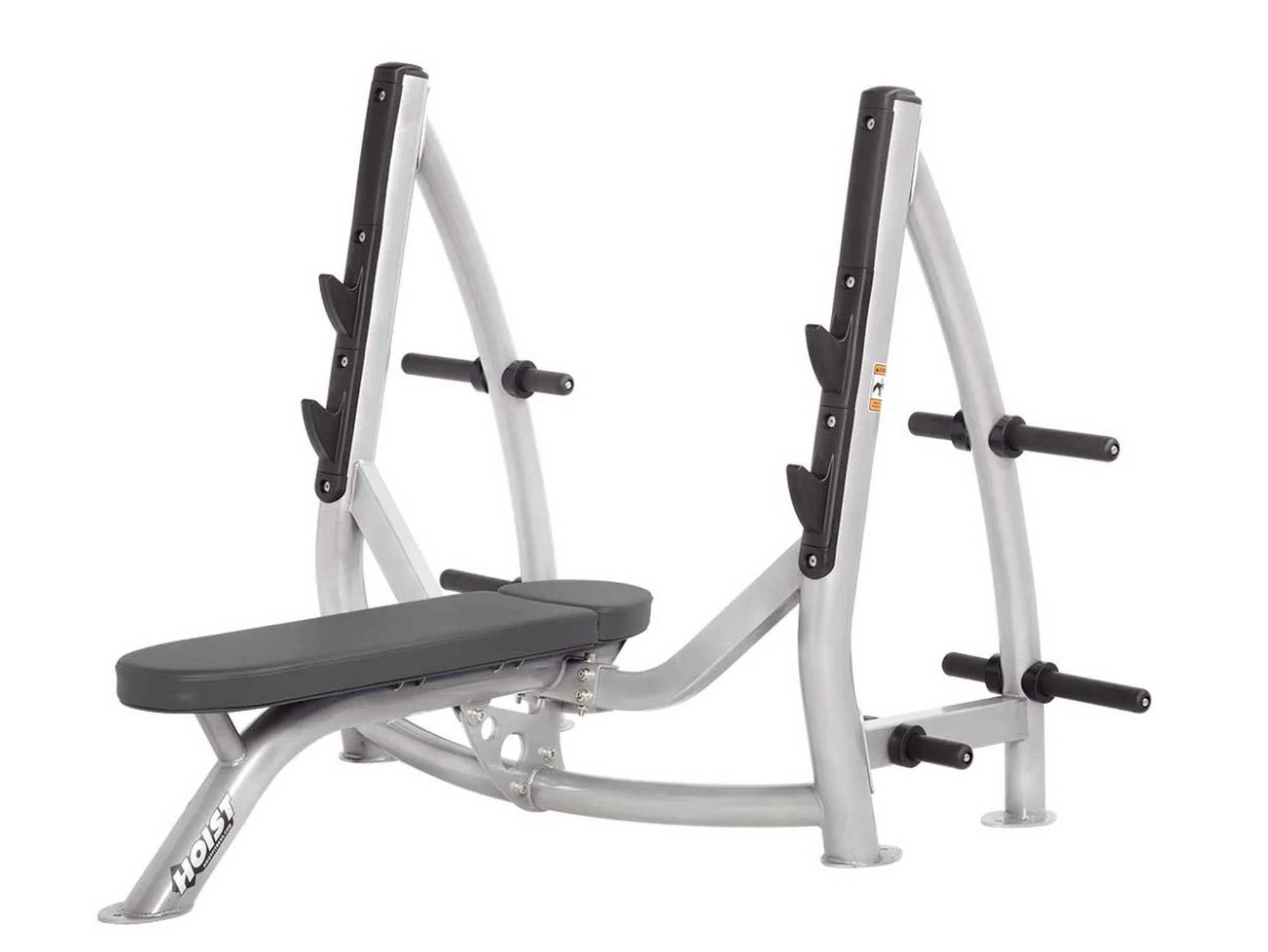 Олимпийская скамья с держателями дисков Hoist CF-3170 | Premium Fitness