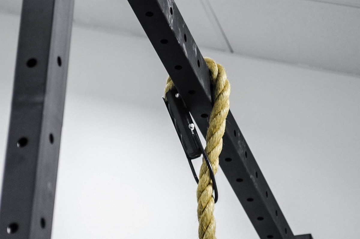 Канат для лазания YouSteel D38мм, волокно Sisal, длина 7 м