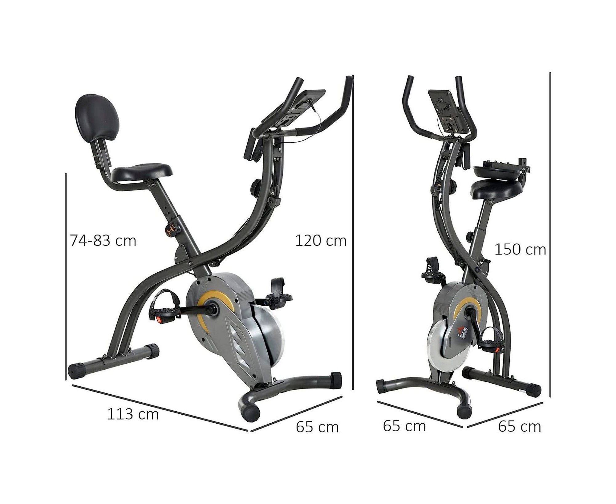 Велотренажер X-Bike DFC HOMCOM B3386R