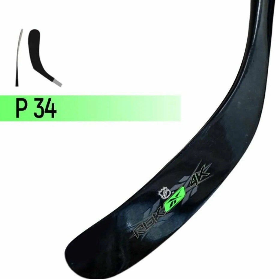 Клюшка хоккейная, SR FL85 P34 R Reebok RBK 4K