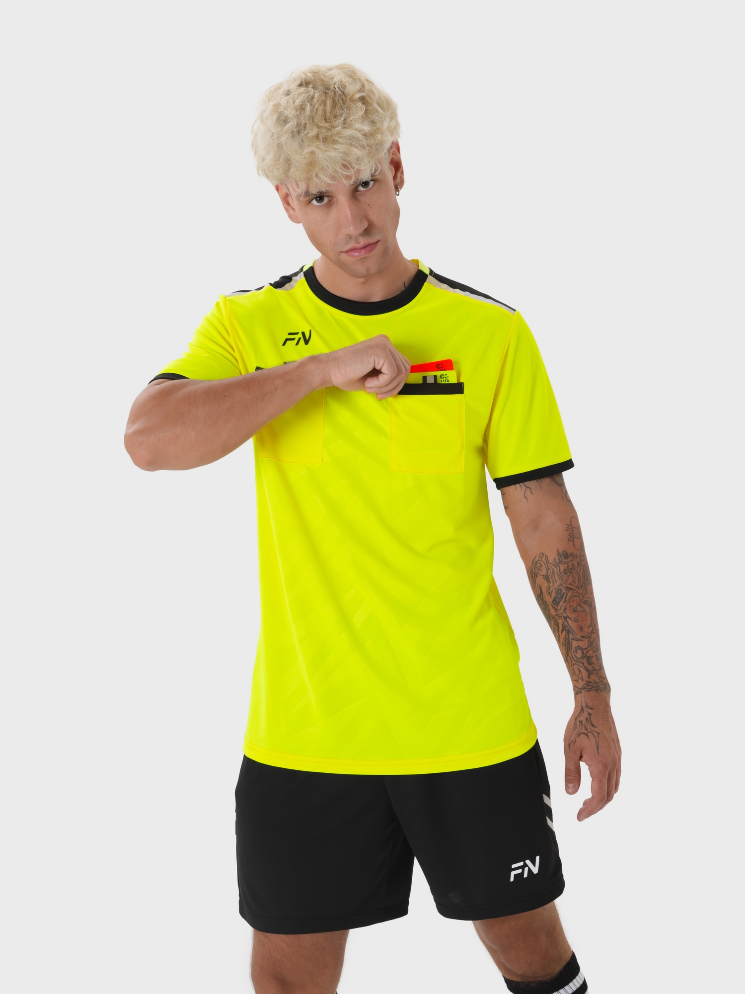 Судейская форма FN Justice FN4331001-712 Yellow\Black