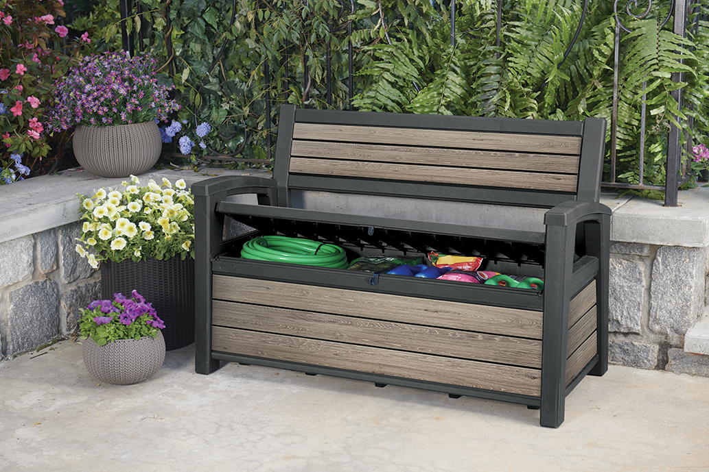 Скамья ДЕКО ясень (Deco Garden Bench) 227 л.