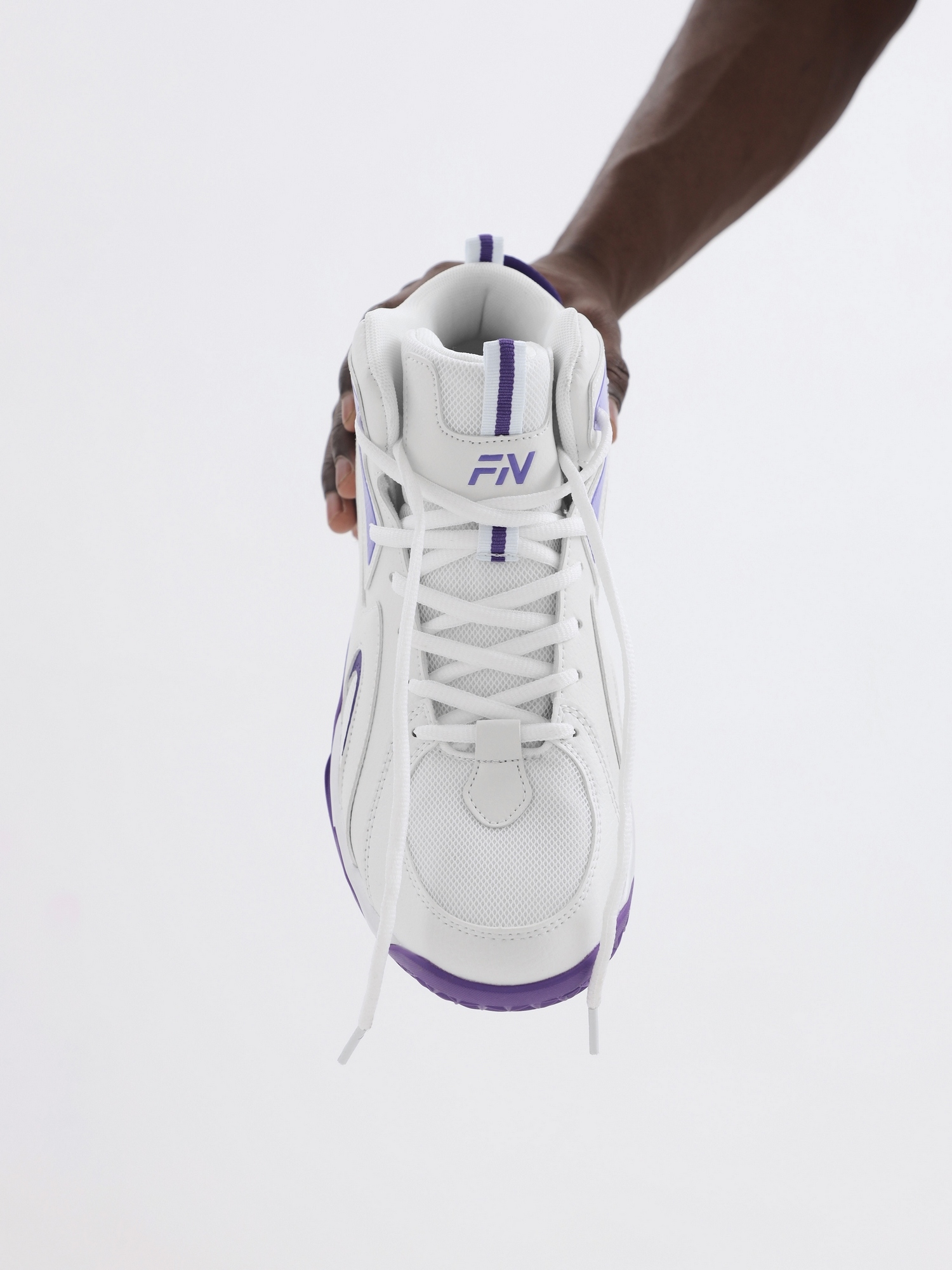 Баскетбольные кроссовки FN Impact FN5011001-100 White\Violet