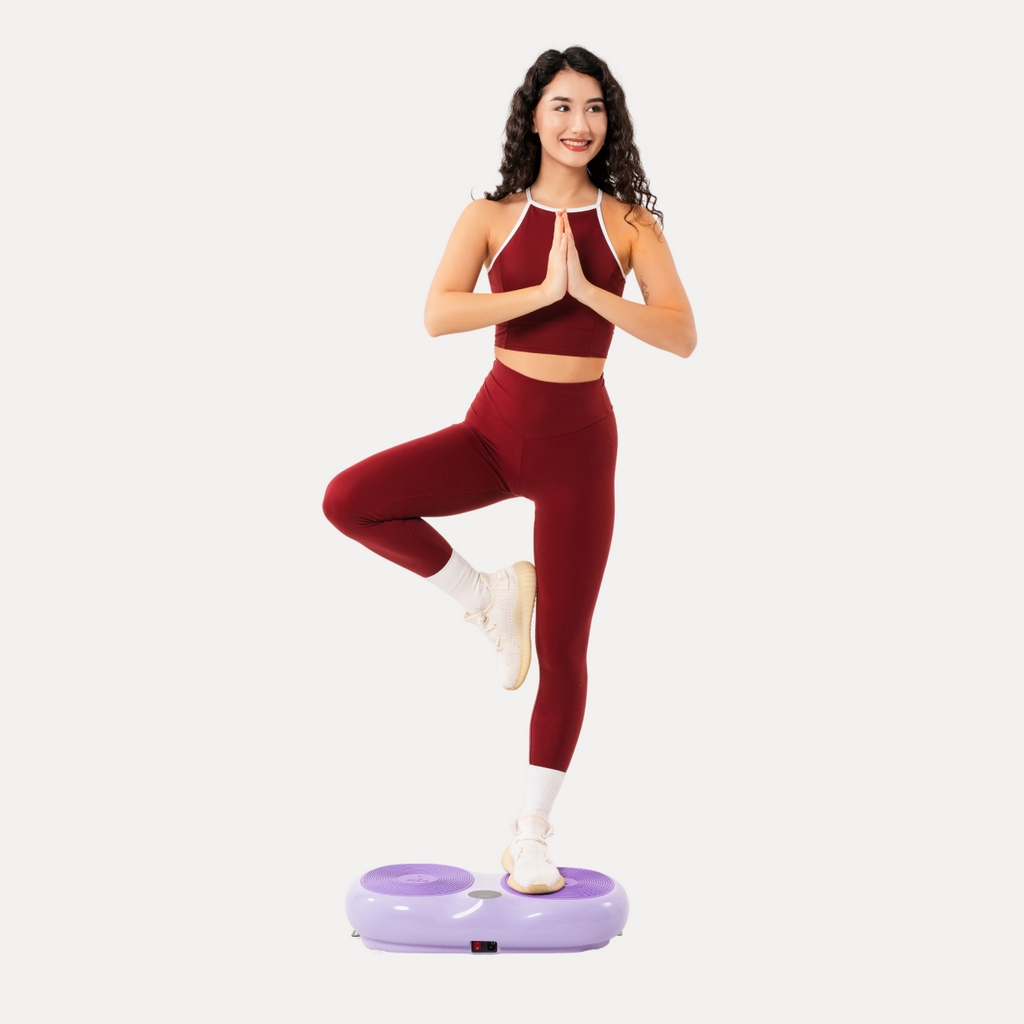 Виброплатформа GENAU VibroFit V3 Minty Purple
