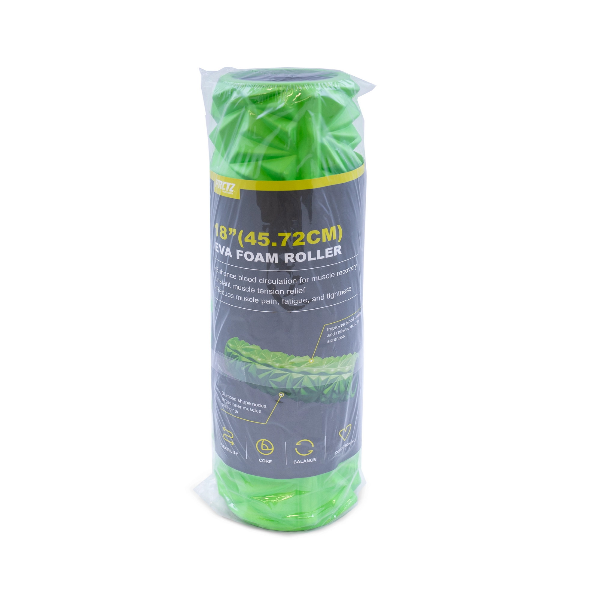 Массажный ролл 46x14см PRCTZ EVA FOAM ROLLER PR4502