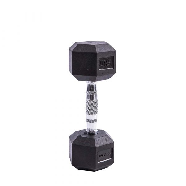 Гексагональные гантели 20кг Live Pro Hex Dumbbell LP8005-20, пара