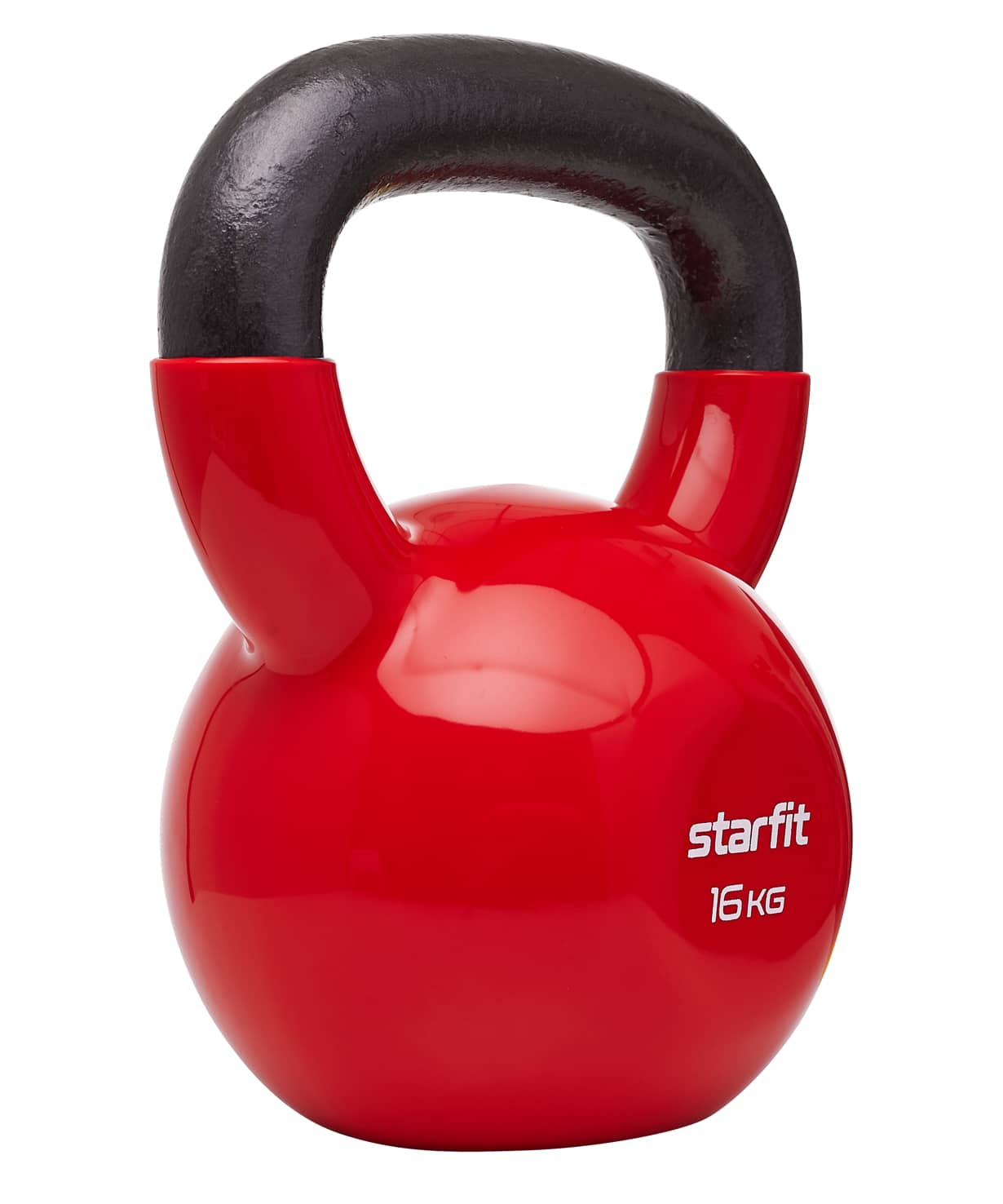 Гиря виниловая Star Fit DB-401, 16 кг, красный