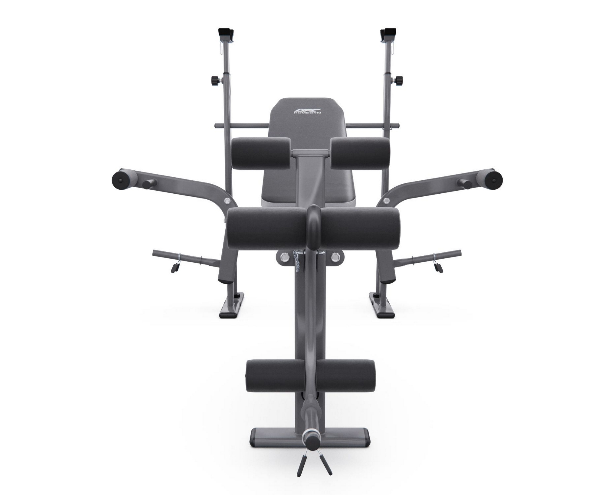 Скамья со стойками под штангу DFC D703 | Premium Fitness