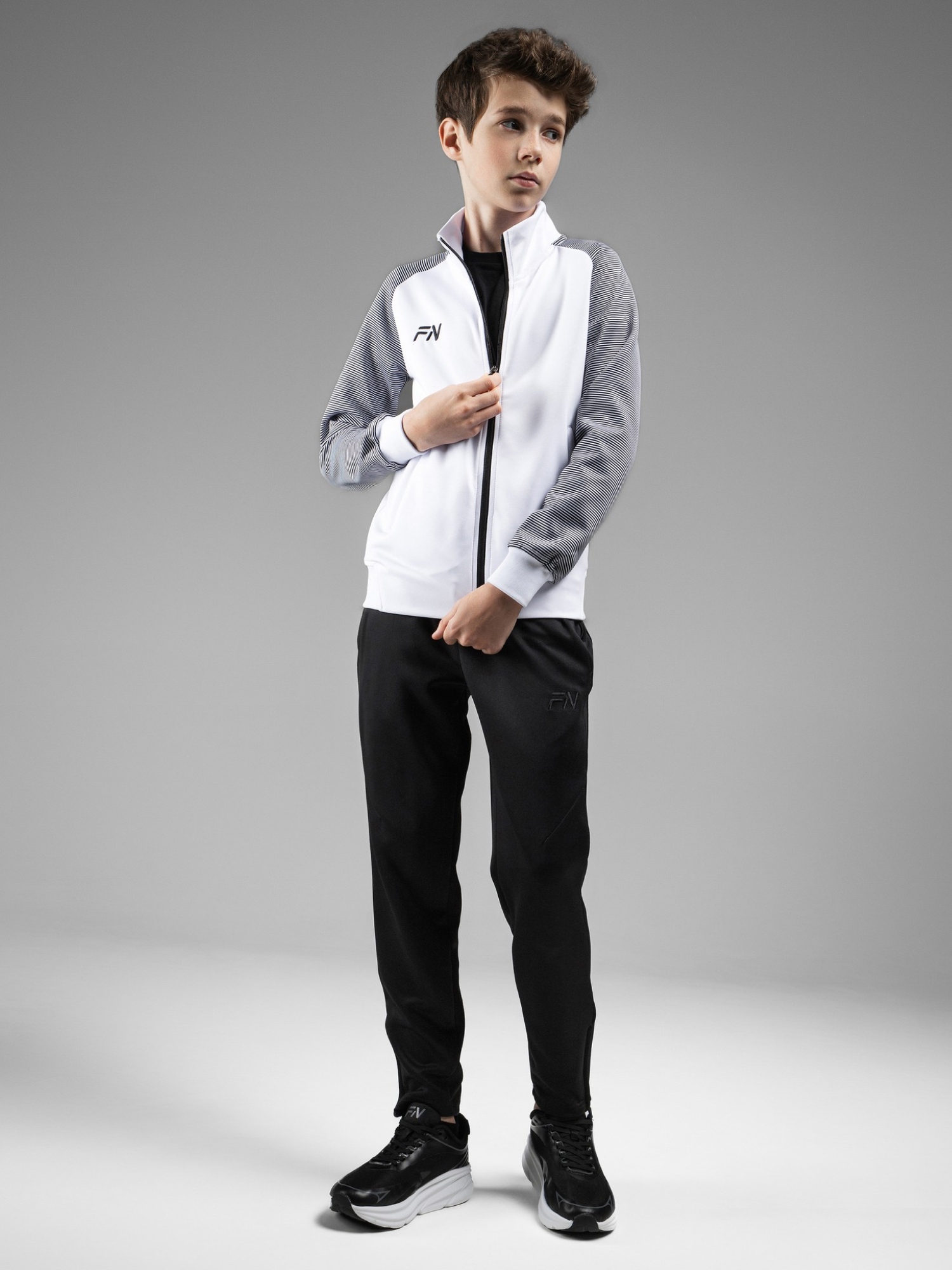 Детский спортивный костюм FN Dynamic Kid KFN4251001-103 White\Black
