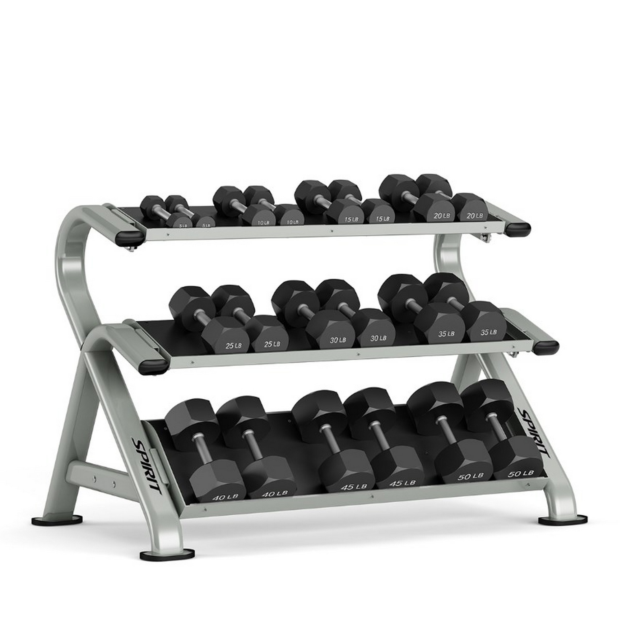 Стойка для гантелей (3 уровня) SPIRIT ST800DR3