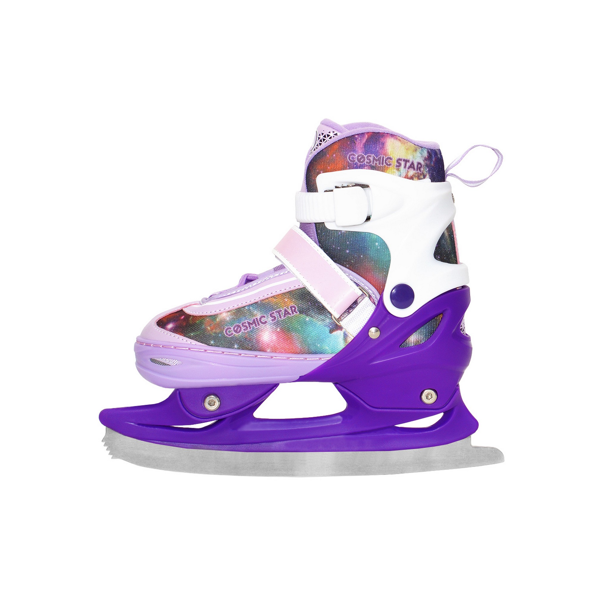 Раздвижные роликовые коньки (со сменными лезвиями) Alpha Caprice Cosmic Star Violet
