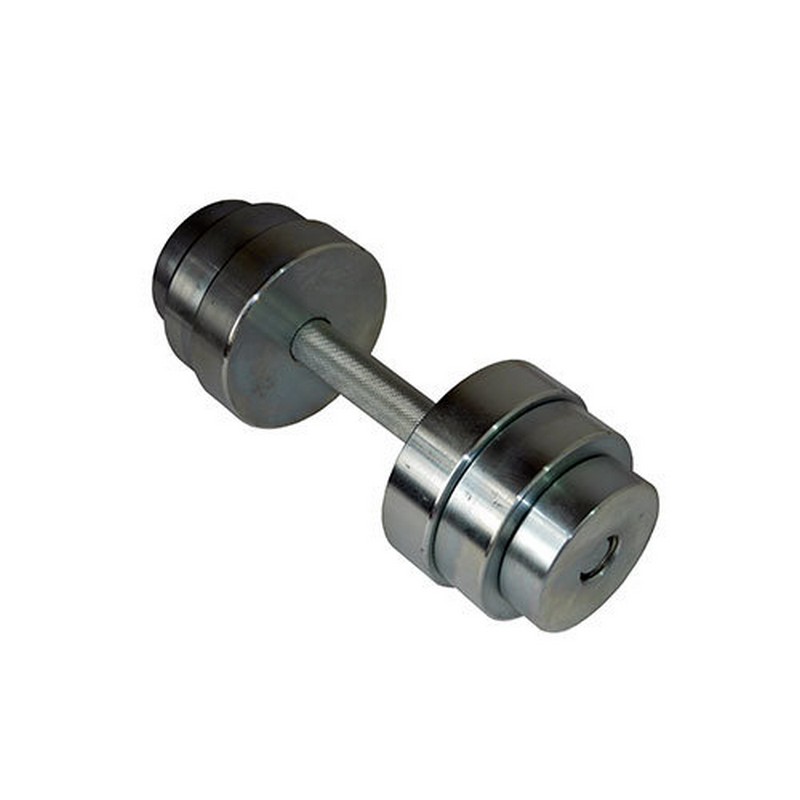 Гантель разборная 12 кг (металл) Sportex ADB-12