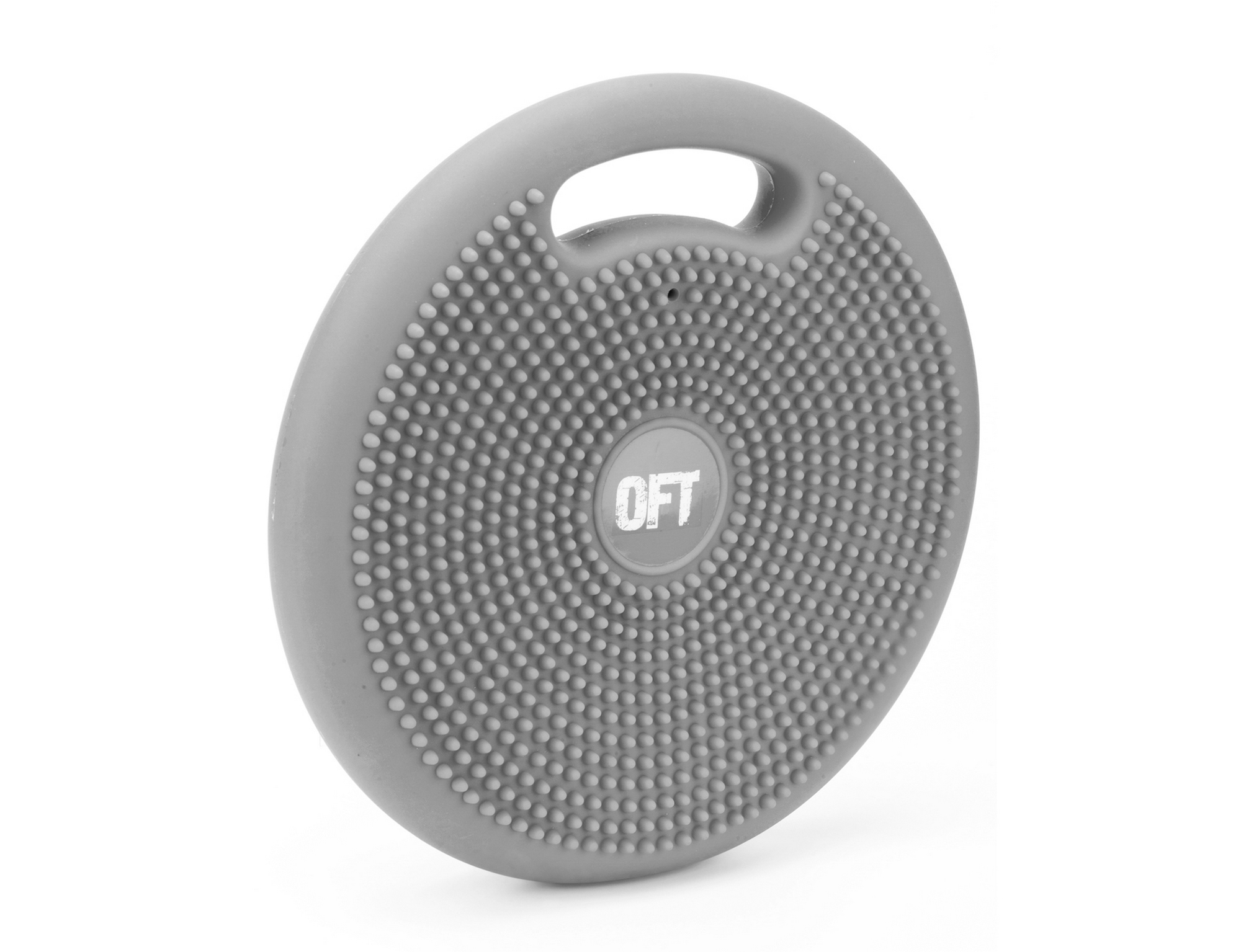 Массажно-балансировочная подушка с ручкой Original Fit.Tools FT-BPDHL (GREY)-DSC серый