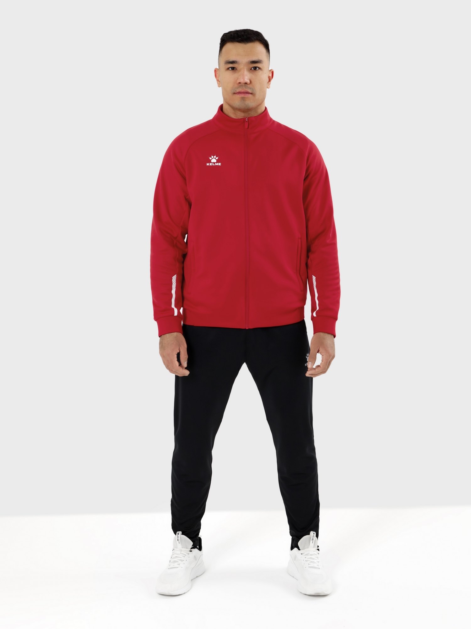 Олимпийка Kelme Knitted Jacket (plus Fleece) 7461WT1143-600 Red