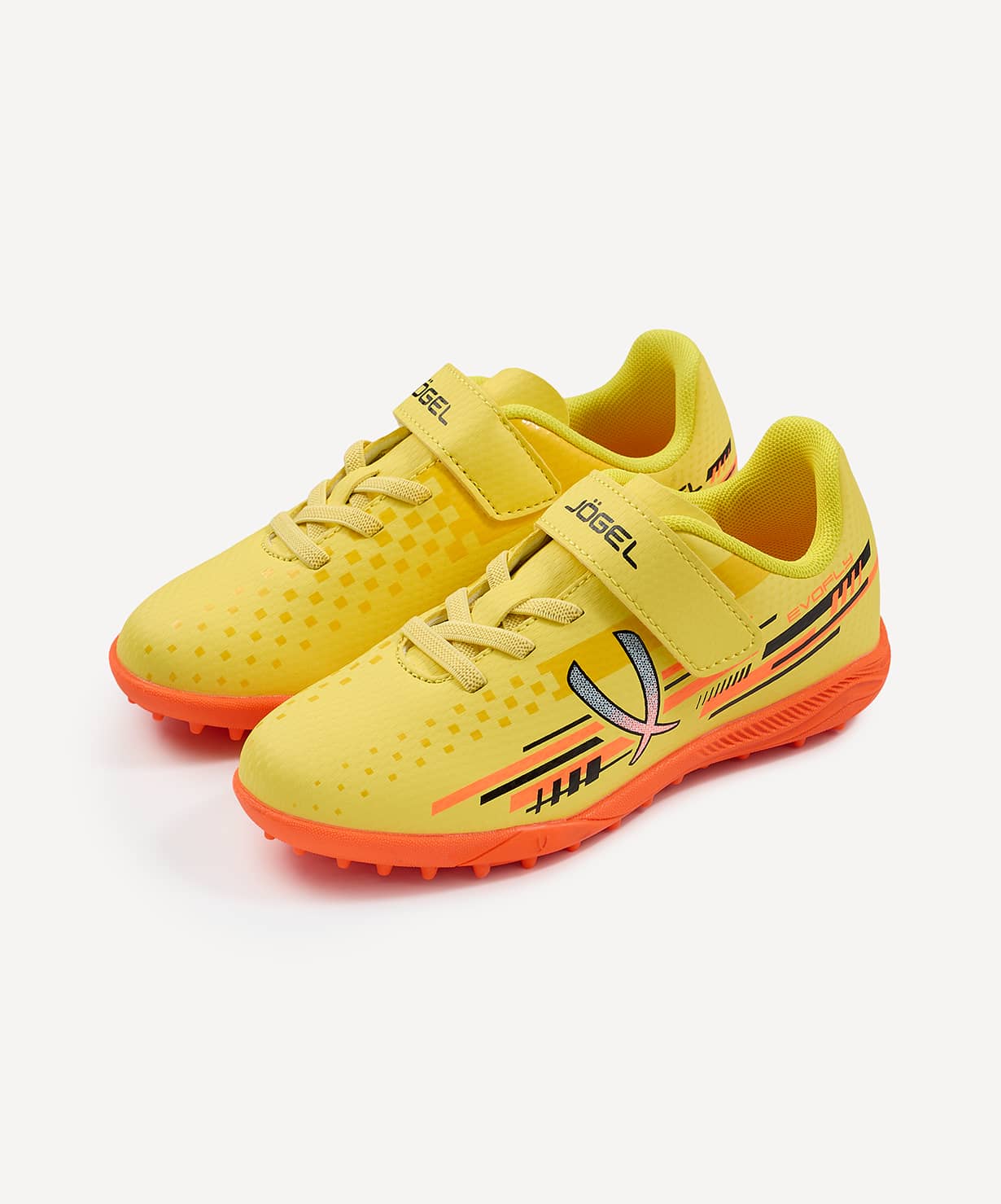 Бутсы многошиповые Jogel Evofly TF Talant Yellow\orange