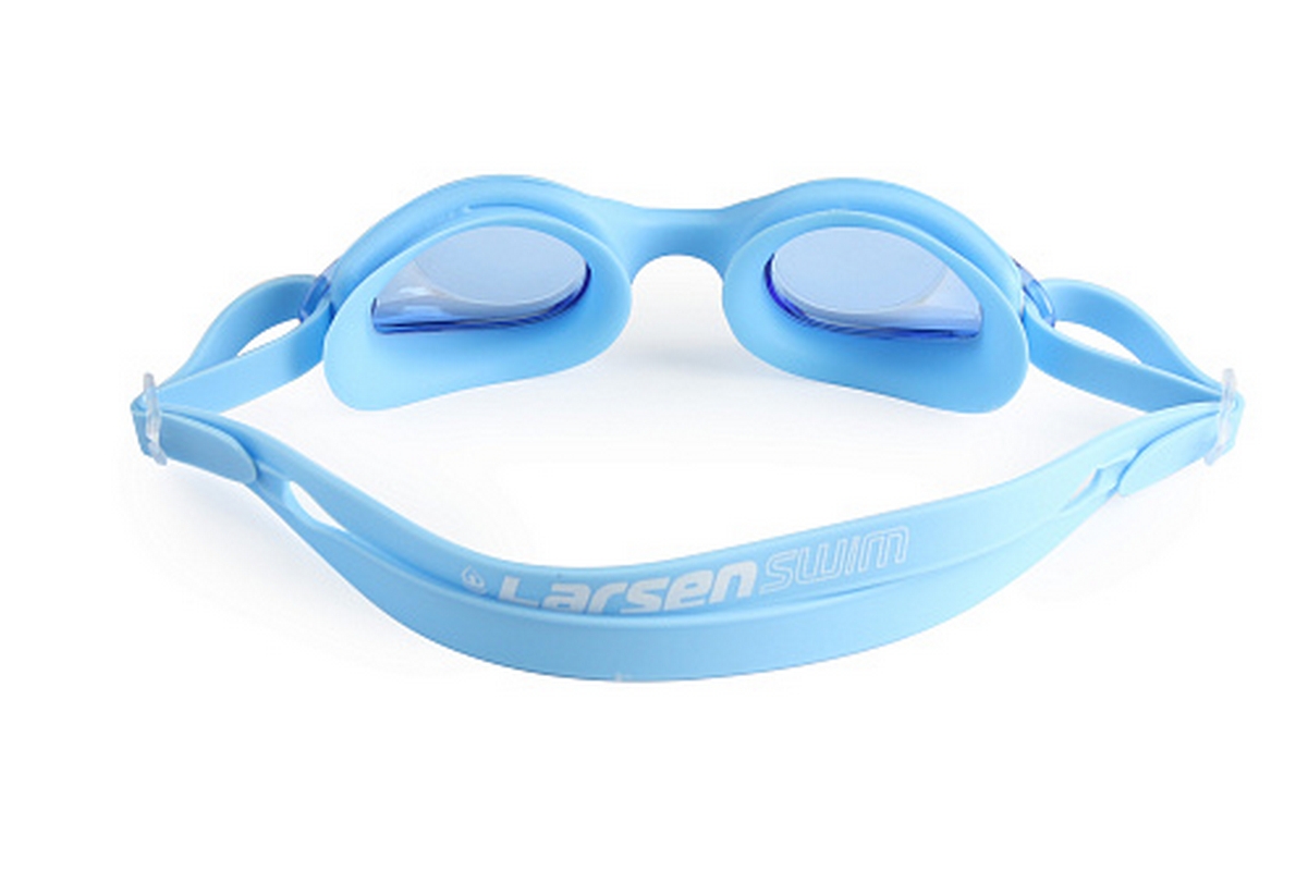 Очки плавательные детские Larsen DS-GG205 soft blue