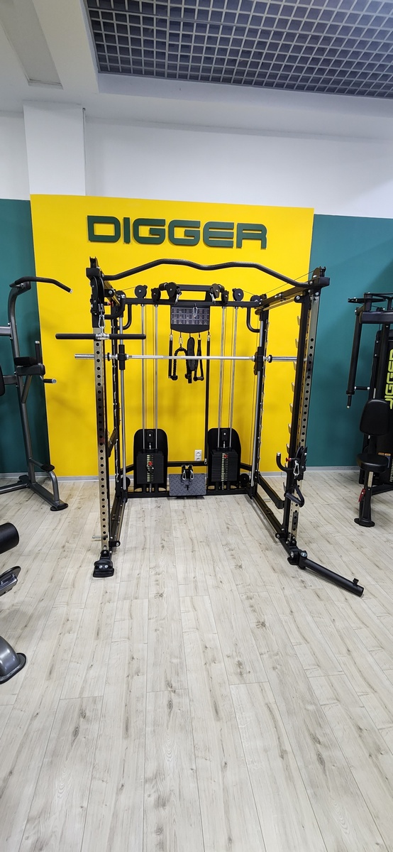Мультикомплекс с 3d машиной Смита Hasttings Digger HD009-7 | Premium Fitness