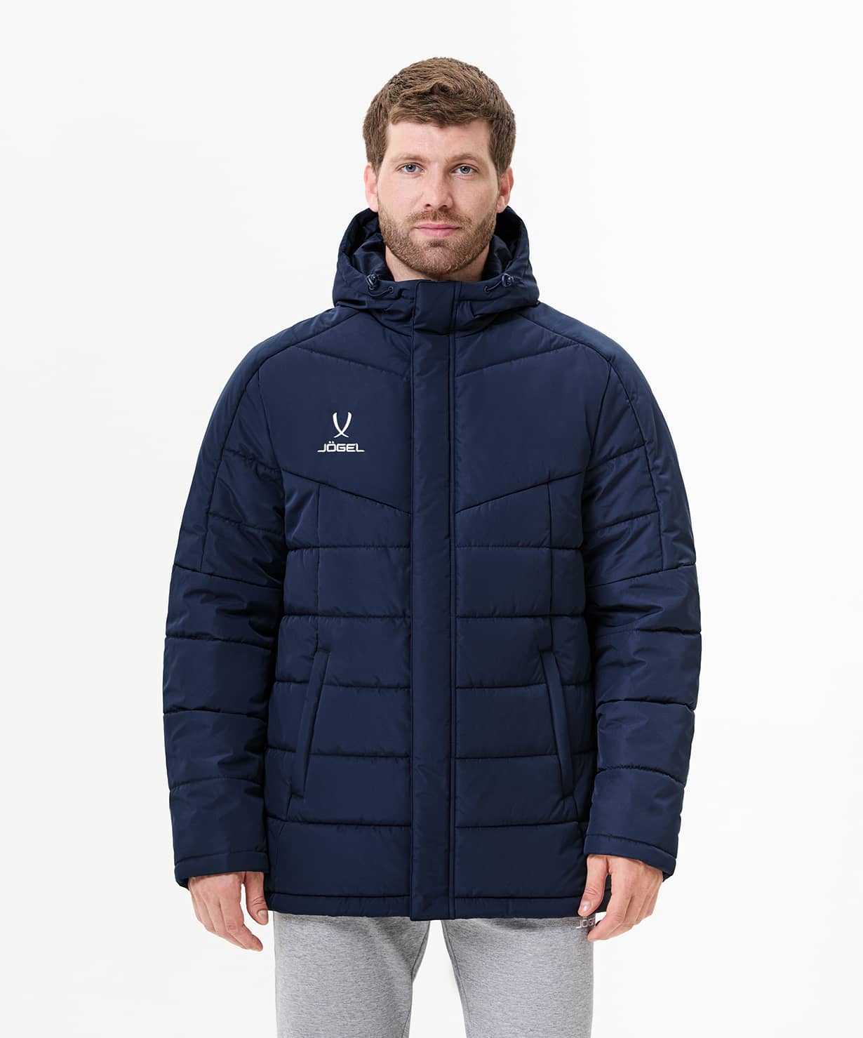 Куртка утепленная Jogel CAMP 2 PerFormPROOF Padded Jacket, темно-синий