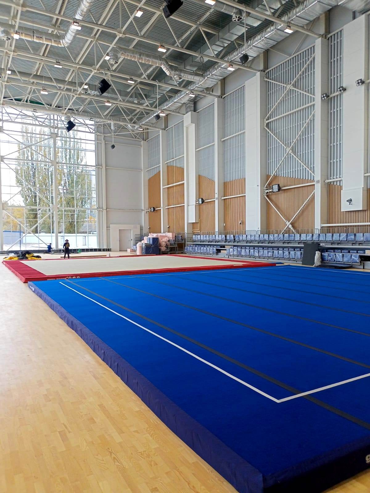 Ковер для спортивной гимнастики и акробатики GymSport STRONG 14x14