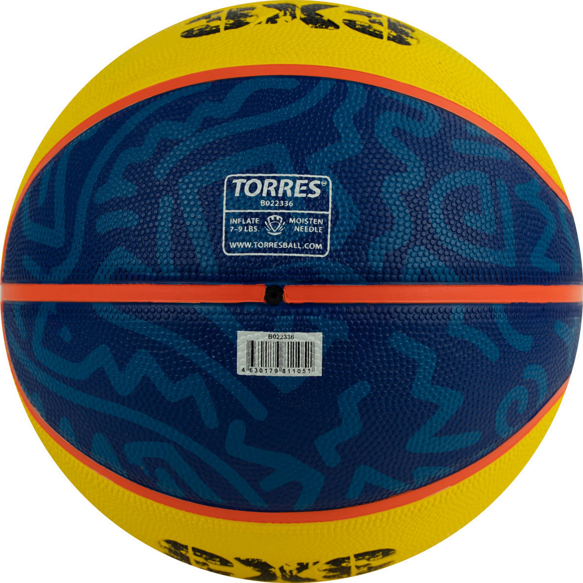 Мяч баскетбольный Torres 3х3 Outdoor B022336 р. 6