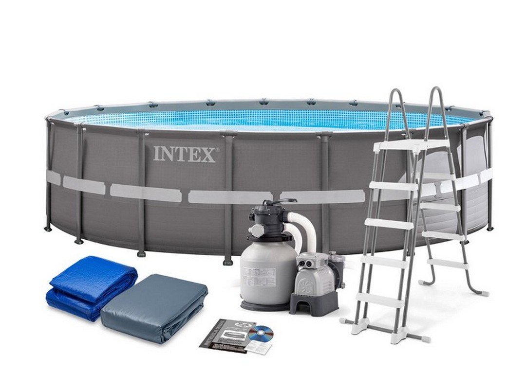 Каркасный бассейн круглый 732х132см Intex Ultra XTR Frame 26340