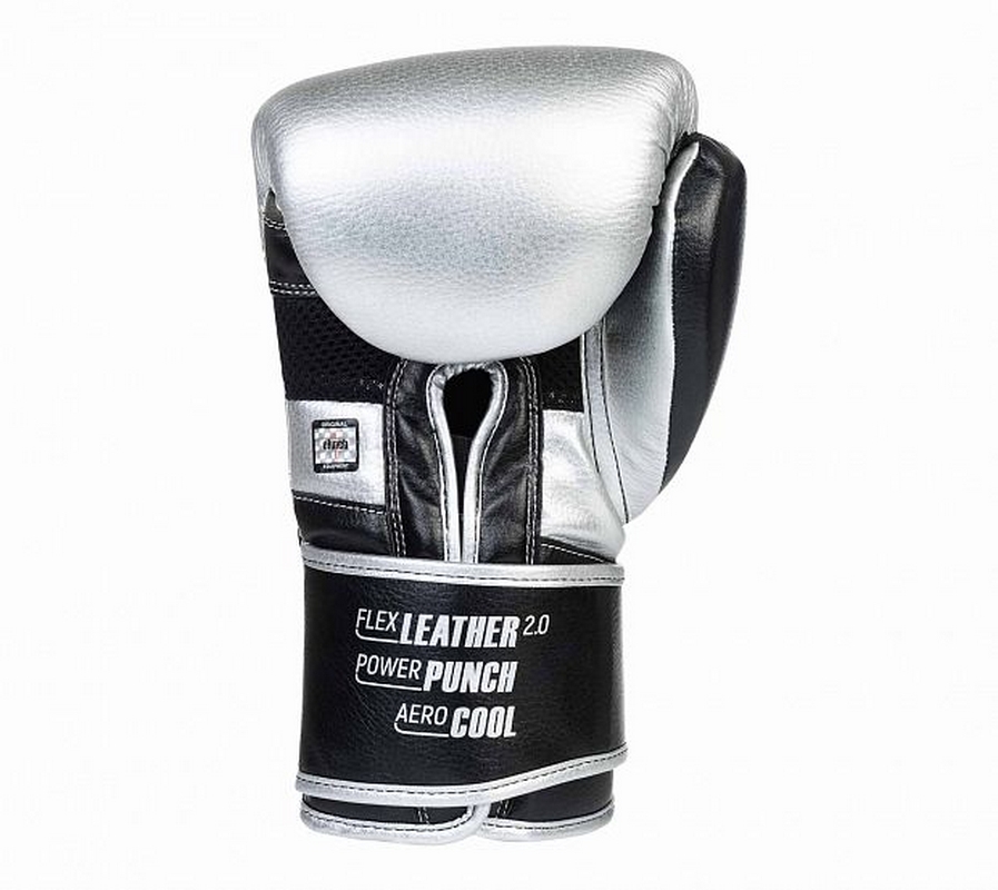 Перчатки боксерские Clinch Punch 2.0 C141 серебристо-черный