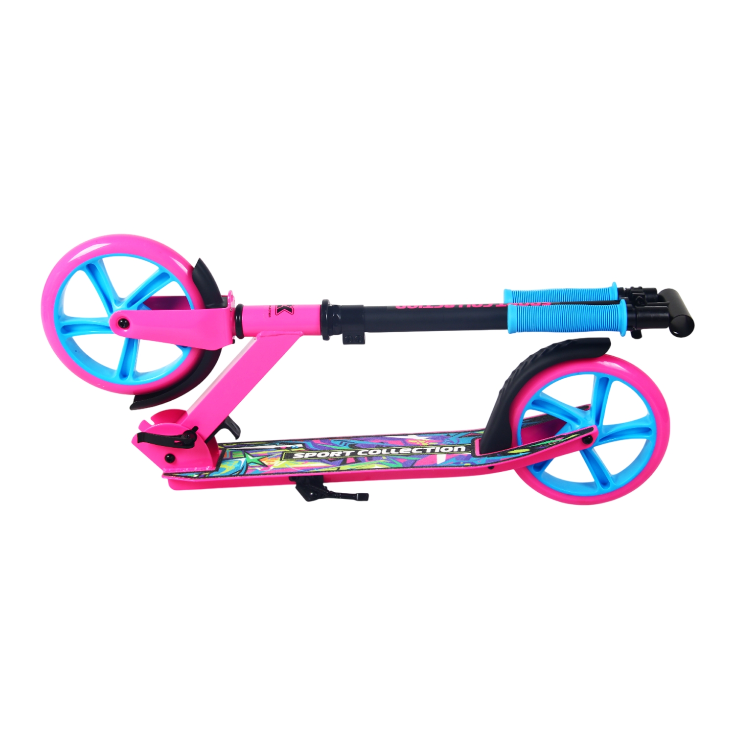 Самокат 200мм Sport Collection CK-SA200-3 pink (фонарь и наклейка в подарок)