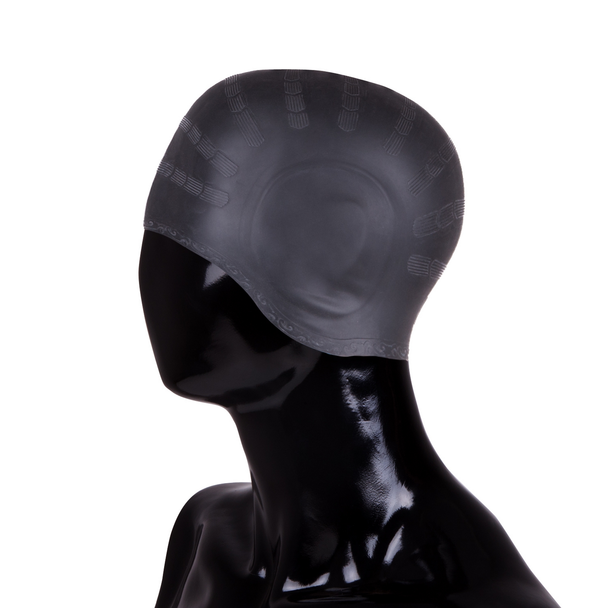 Шапочка для плавания с ушами Alpha Caprice SCU Black