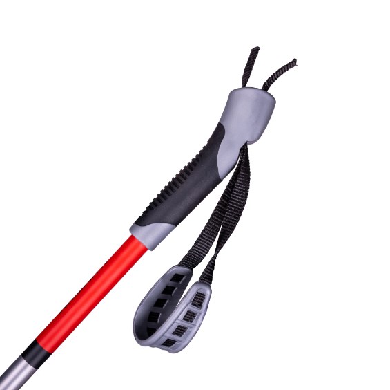 Палки Vuokatti Black/Red ALU