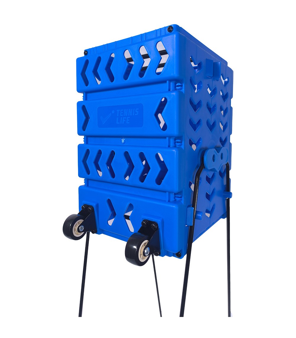 Корзина 36 мячей MINI с колесами Tennis Life TL36BLUE синий