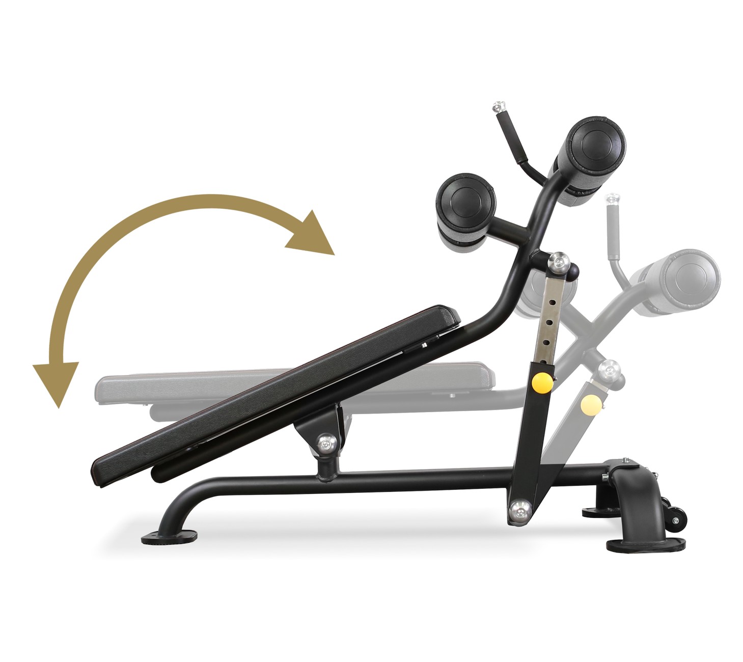 Регулируемая скамья для пресса Bronze Gym BR-1005