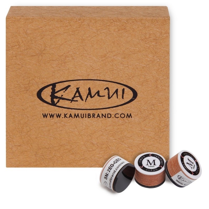 Наклейка для кия Kamui Clear Original d14мм Medium 1шт 06770