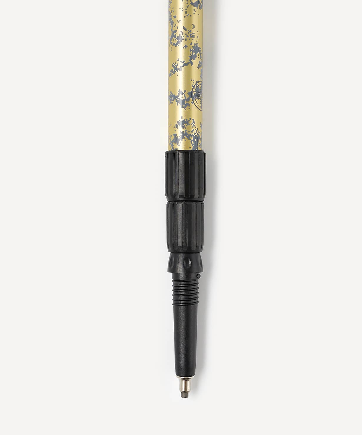 Треккинговые палки, 65-135 см, 3-секционные Berger Travel Pacemaker, светло-серый\лайм