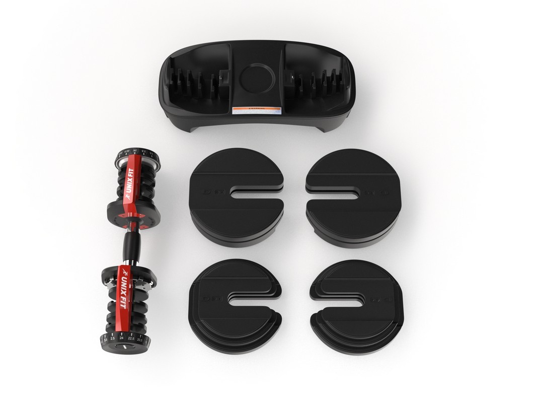 Гантель со ступенчатой регулировкой UnixFit 24kg