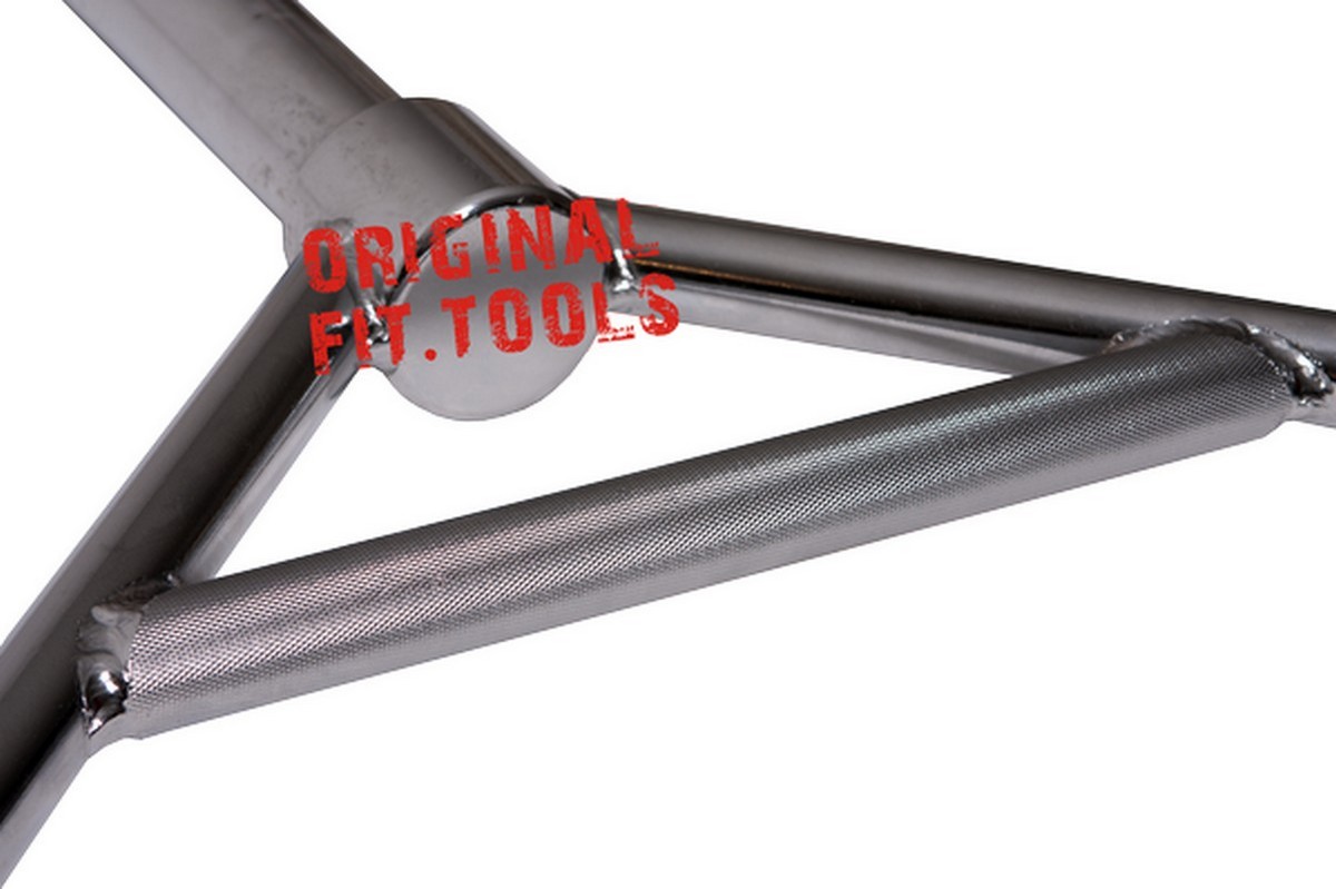 Гриф для становой тяги 54", широкий параллельный хват Original Fit.Tools FT-HEX-OB-54