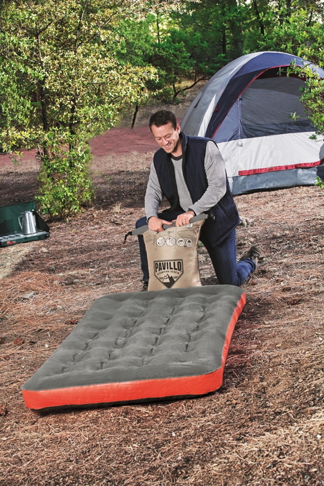 Надувной матрас Bestway Roll & Relax 188х99х22 см, два вида 67619