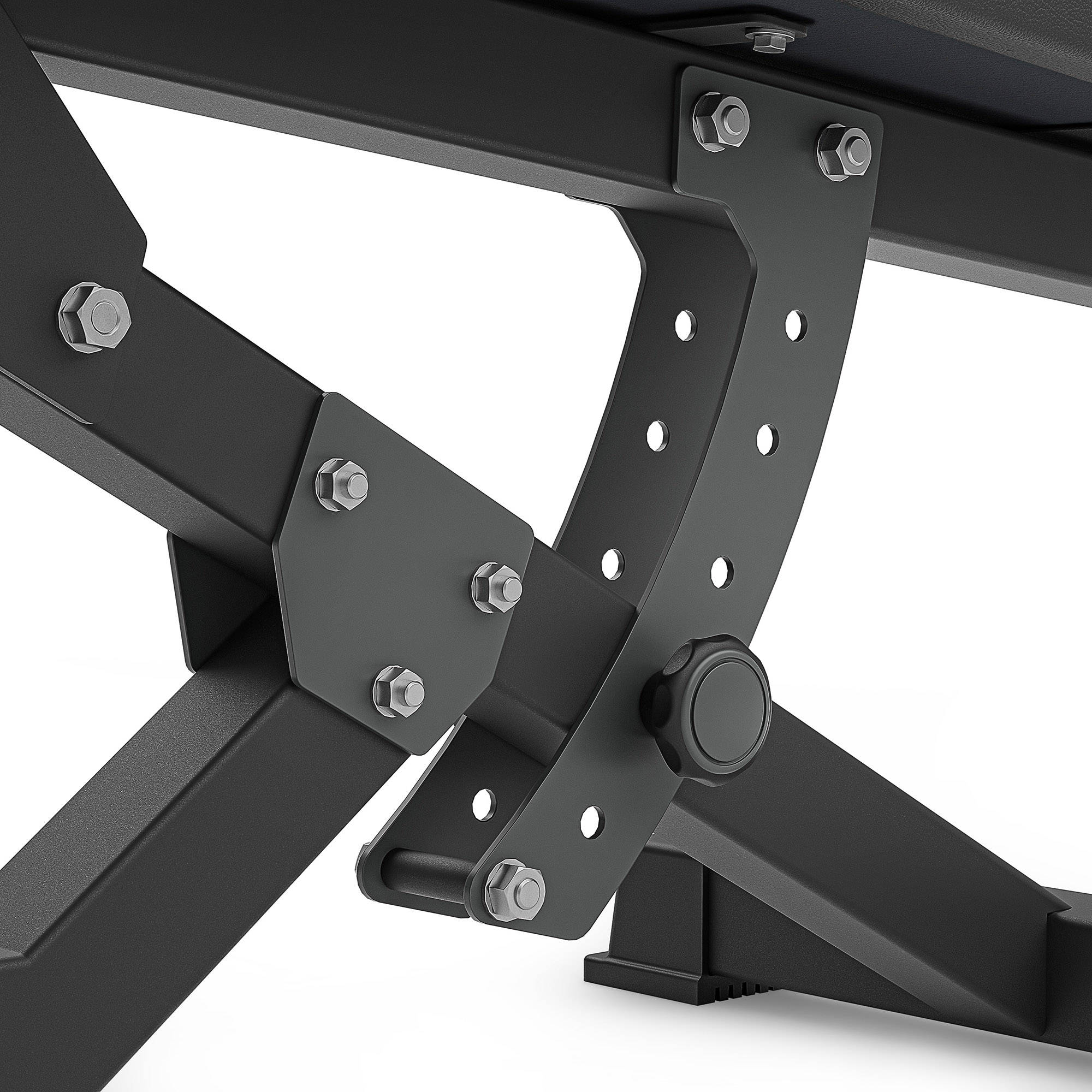 Скамья для Пресса Marbo MS-L110 2.0 с Регулируемым Углом Наклона | Premium Fitness
